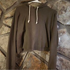 Wild Fable Green Cropped Hoodie! Perfect Condition!